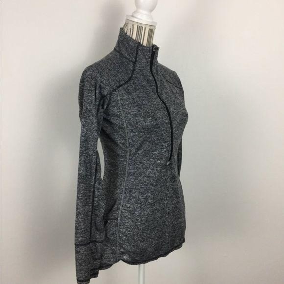 Athleta Jackets & Blazers - Athleta Small Grey athletic sweater jacket Zip up